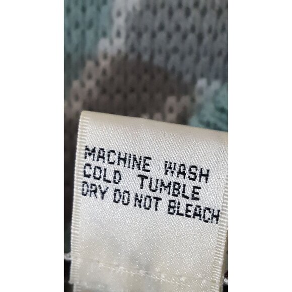 Vintage Womens Sweater Pullover Small Green Wool Acrylic Blend Southwest Native - Picture 6 of 7